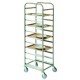 CARRELLO RITIRO VASSOI 30 POSTI EURONORM 37x53 CM.