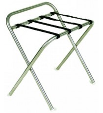 CARRELLO PORTA ABITI E VALIGIE IN ACCIAIO INOX