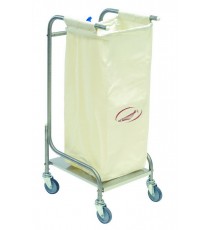 POGGIAVALIGIE IN ACCIAIO INOX CON CINGHIE IN TESSUTO