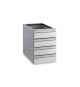 Cassettiera 4 cassetti GN 1/1 profondità 740mm