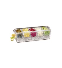 Piatto Aperitivi In Acrilico Diam. 42 cm