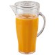 Caraffa Con Tappo Giallo In Policarbonato Diam. 11 cm