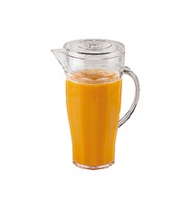 Caraffa Con Tappo Giallo In Policarbonato Diam. 11 cm