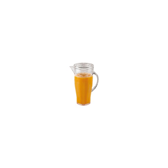 Caraffa Con Tappo Giallo In Policarbonato Diam. 11 cm