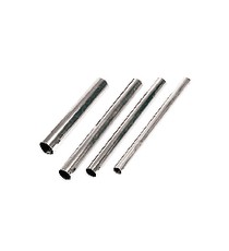 Conf. 10 Pz Cannoli In Acciaio Inox Diam. 15 cm