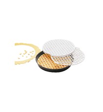 Rullo Bucasfoglia In Acciaio Inox Dim. 12 cm
