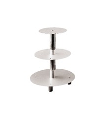 Alzata Per Torta In Acciaio Inox Diam. 36 cm