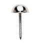 Conf. 10 Pz Chiodi Per Fiori Cm 3,6 Testa Fungo In Acciaio Inox