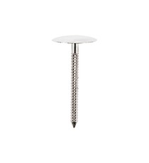 Conf. 10 Pz Chiodi Per Fiori Cm 4,5 Testa Fungo In Acciaio Inox