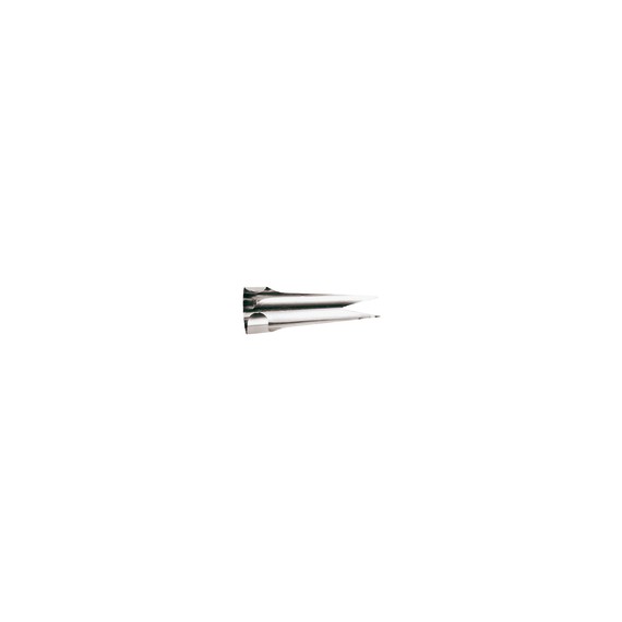 Conf. 6 Pz Bocchetta S.Honore' In Acciaio Inox Diam. 30 mm