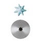 Set 6 Pz Bocchette Foro A Stella 3,5 mm In Acciaio Inox (7 Punte)