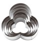 Tagliapasta Trio In Acciaio Inox Dim. 10 cm