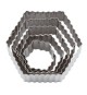 Tagliapasta Esagono Festonato In Acciaio Inox Dim. 20 cm
