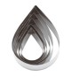 Tagliapasta Goccia In Acciaio Inox Dim. 12 cm