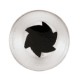 Conf. 6 Pz Bocchette Girandola Misure Miste In Acciaio Inox