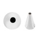 Conf. 6 Pz Bocchette Foro Tondo 10 mm In Acciaio Inox