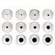 Conf. 6 Pz Bocchette Assortite 2,4 mm In Acciaio Inox