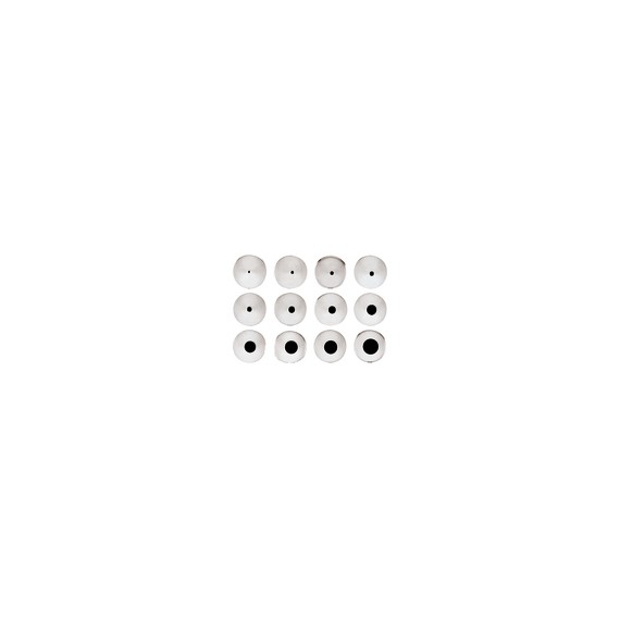 Conf. 6 Pz Bocchette Assortite 2,4 mm In Acciaio Inox