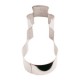 Set 4 Pz Tagliapasta Semi Carte In Acciaio Inox