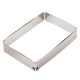 Quadro Per Tappeti A Rilievo 55x35,5 cm In Acciaio Inox