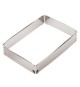 Fascia Rettangolare Regolabile In Acciaio Inox