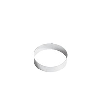 Anello Regolabile 7 cm Per Pasticceria In Acciaio Inox