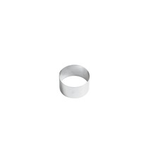 Anello Per Mousse 6 cm In Acciaio Inox