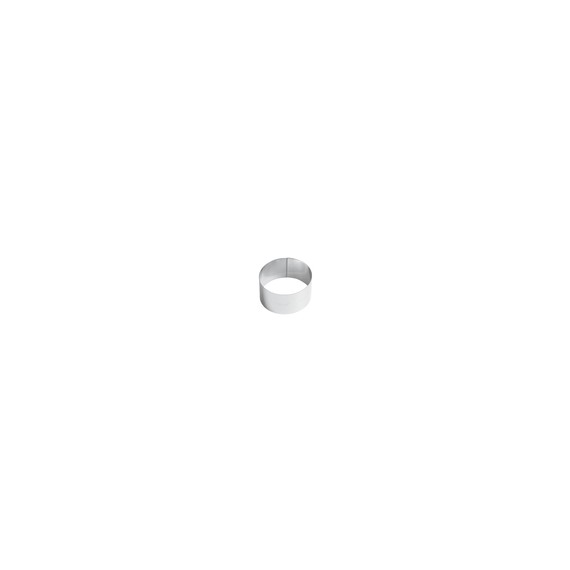 Anello Per Mousse 7,5 cm In Acciaio Inox