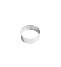 Anello Per Mousse 8 cm In Acciaio Inox
