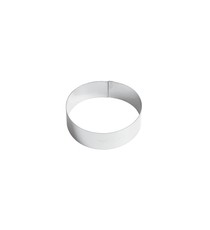 Anello Per Mousse 12 cm In Acciaio Inox