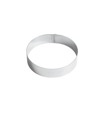 Anello Per Mousse 16 cm In Acciaio Inox