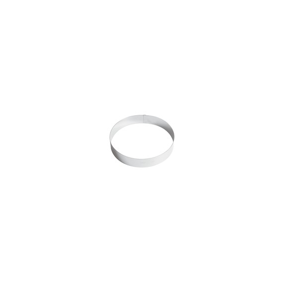 Anello Per Mousse 22 cm In Acciaio Inox