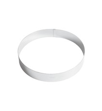 Anello Per Mousse 24 cm In Acciaio Inox