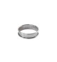 Anello Per Torte 7 cm In Acciaio Inox