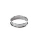 Anello Per Torte 8 cm In Acciaio Inox