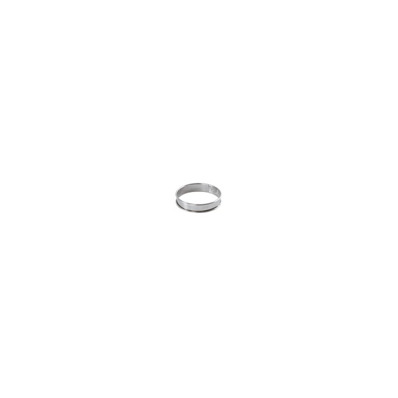 Anello Per Torte 8 cm In Acciaio Inox