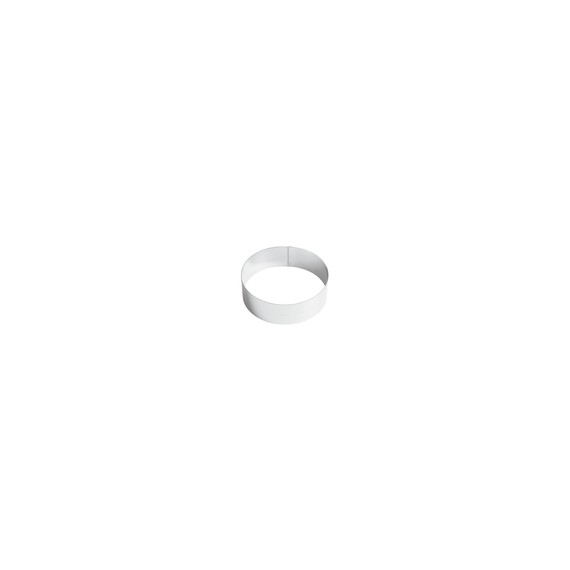 Anello Per Torte 16 cm In Acciaio Inox