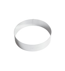 Anello Per Torte 22 cm In Acciaio Inox