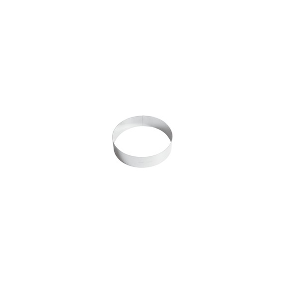Anello Per Torte 22 cm In Acciaio Inox