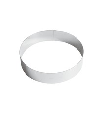 Anello Per Torte 24 cm In Acciaio Inox