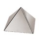 Piramide Per Pasticceria 17 cm In Acciaio Inox