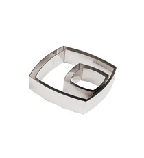 Triangolo cm 24 H. 4,5 In Acciaio Inox