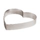 Cuore Per Pasticceria cm 22 In Acciaio Inox