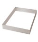 Rettangolo Per Pasticceria cm 30 In Acciaio Inox
