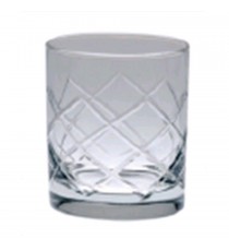 Bicchiere CORTINA taglio a rete vino conf. 48 pz