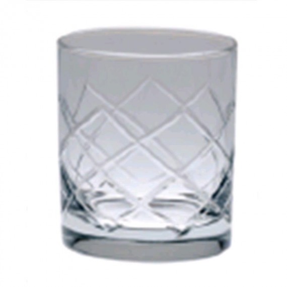 Bicchiere CORTINA taglio a rete vino conf. 48 pz