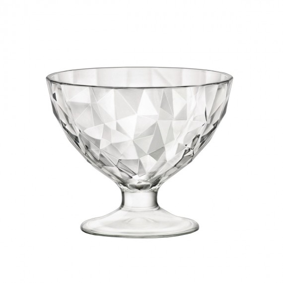 Coppa DIAMOND dessert junior trasparente h 86 conf. 12 pz