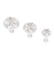Conf. 3 Pz Taglia Pasta Fiore 5 Petali In Abs
