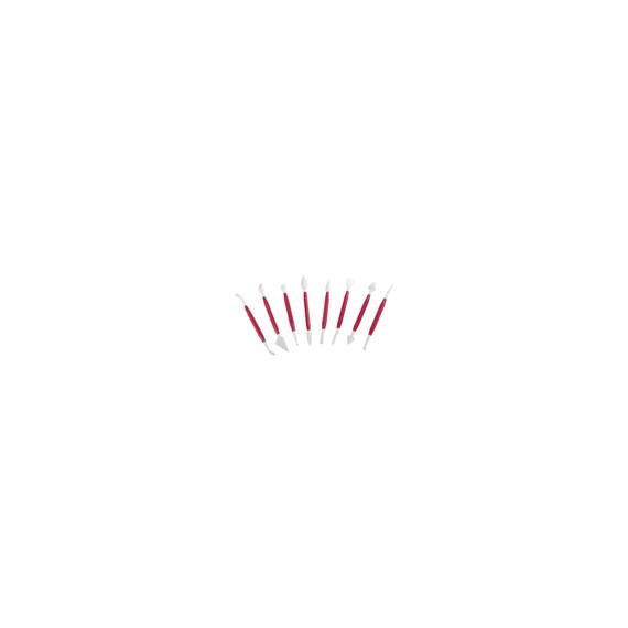 Set 8 Pz Utensili Per Decorazioni