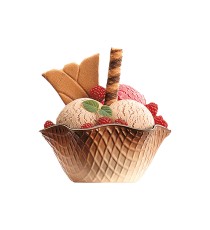 Coppetta CROQUE biscotto  conf. 6 pz
